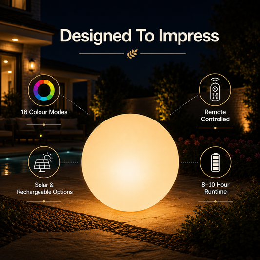 Spherical Garden Light