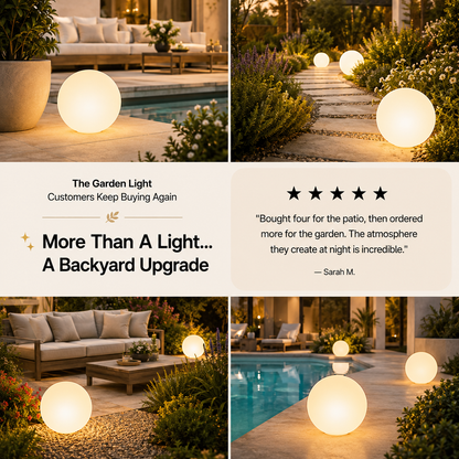Spherical Garden Light