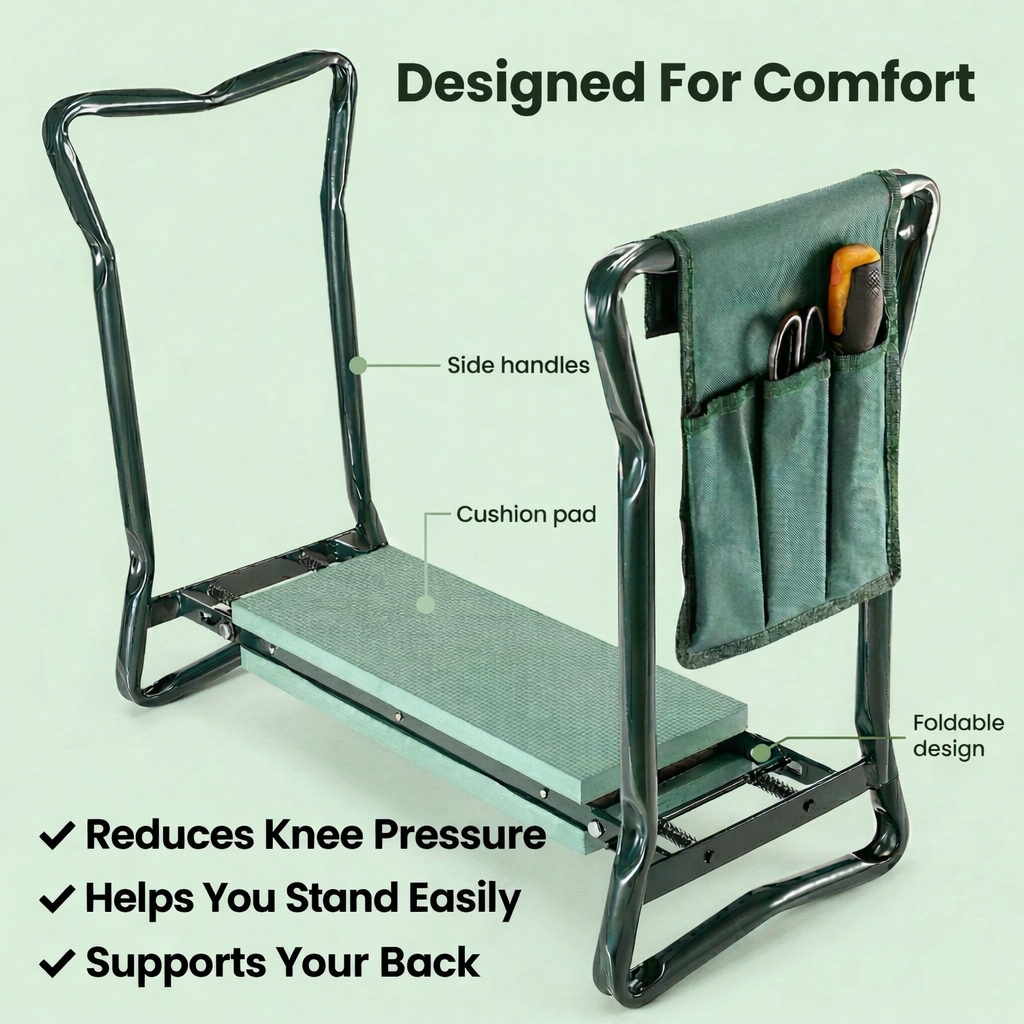 2-in-1 Garden Kneeler & Seat™
