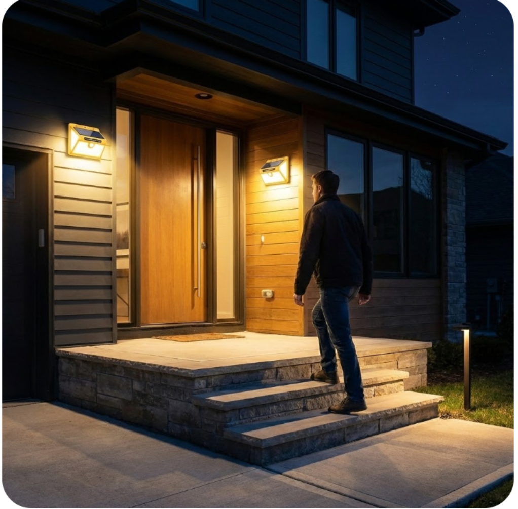 EcoSmart Solar Sensor Light