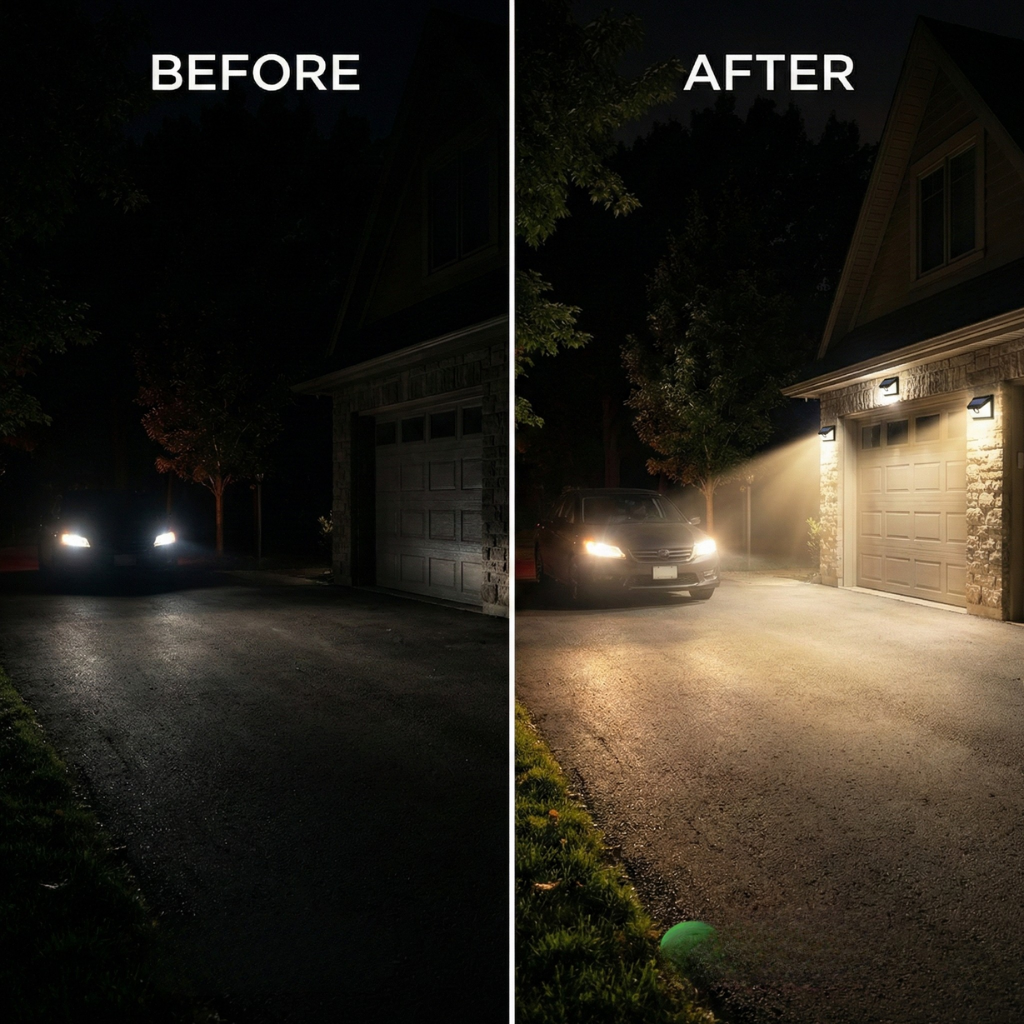 EcoSmart Solar Sensor Light