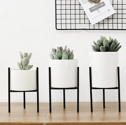 Ceramic Iron Art Vase