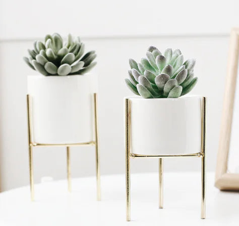 Ceramic Iron Art Vase