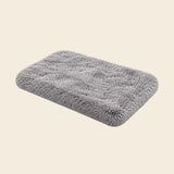Silver gray self-warming pet mat