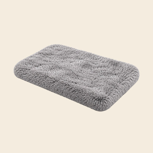 Silver gray self-warming pet mat
